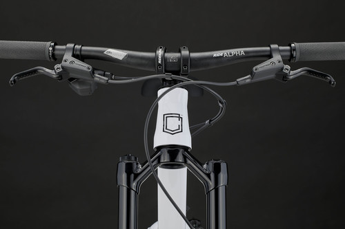 אופני שיכוך מלא לילדים ונוער קומנסל קלאש - COMMENCAL CLASH PURE WHITE 24