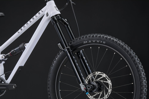 אופני שיכוך מלא לילדים ונוער קומנסל קלאש - COMMENCAL CLASH PURE WHITE 24