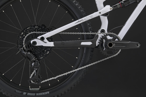 אופני שיכוך מלא לילדים ונוער קומנסל קלאש - COMMENCAL CLASH PURE WHITE 24