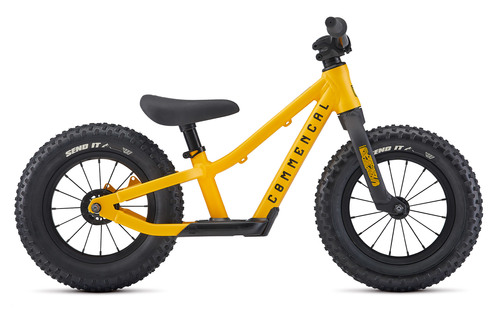 אופני איזון לילדים קומנסל צהוב - COMMENCAL RAMONES 12 PUSH BIKE