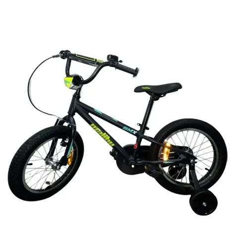 אופני ילדים BMX Malibu אלומיניום מידה 16″ - שחור 