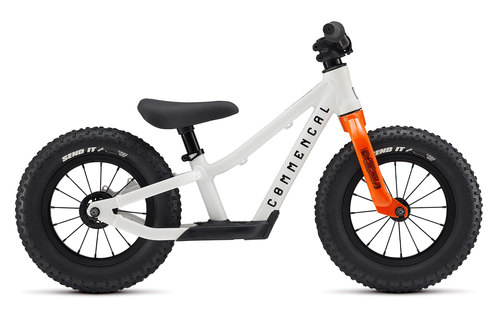 אופני איזון לילדים קומנסל לבן - COMMENCAL RAMONES 12 PUSH BIKE