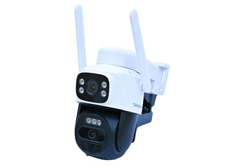 מצלמת אבטחה סולארית 4G דו־עדשתית עם ראיית לילה צבעונית - TG2L3724