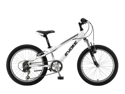 אופניים לילדים Evoke X-20 Boys - לבן שחור 
