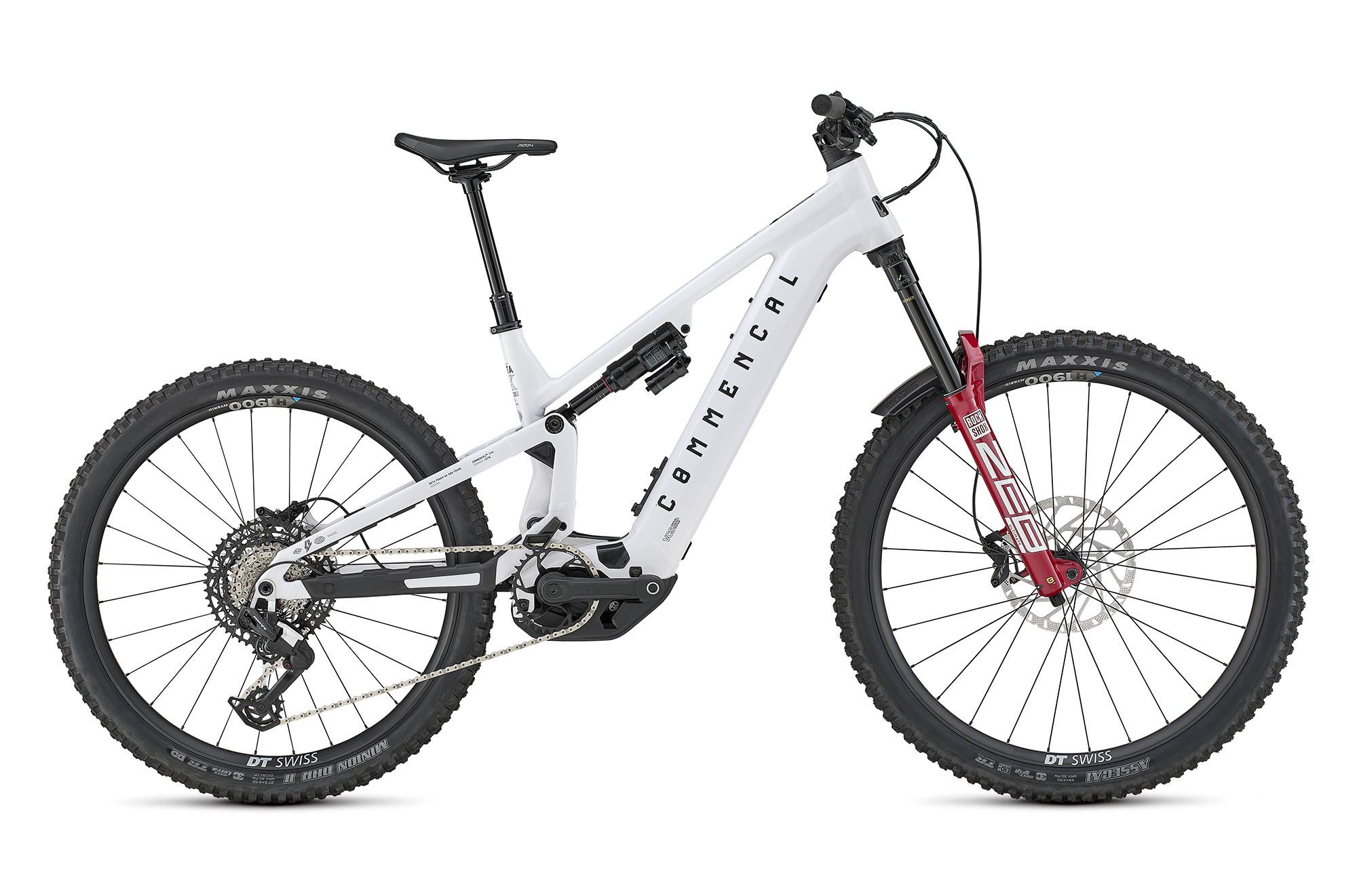 אופני אנדורו חשמליים קומנסל לבן - COMMENCAL META POWER SX800 ROCKSHOX