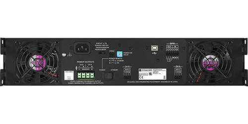 מגבר הספק 2 ערוצים C2800FDI 2X1400W