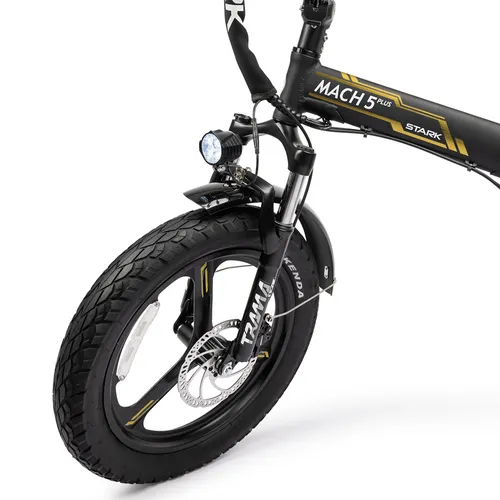 אופניים חשמליים (24) Stark Mach 5 PLUS - זהב שחור 