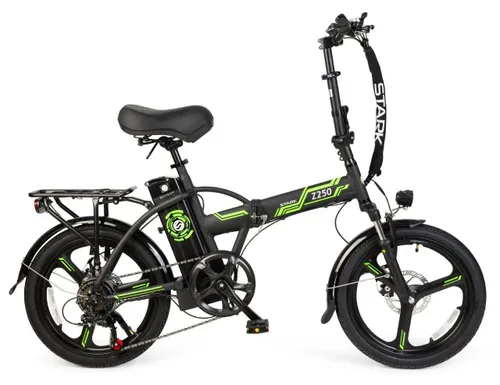 אופניים חשמליים Stark Z250 - ירוק 