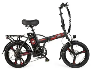 אופניים חשמליים Stark Z250 - אדום שחור 