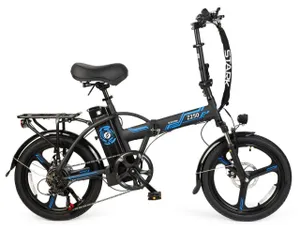 אופניים חשמליים Stark Z250 - כחול שחור 