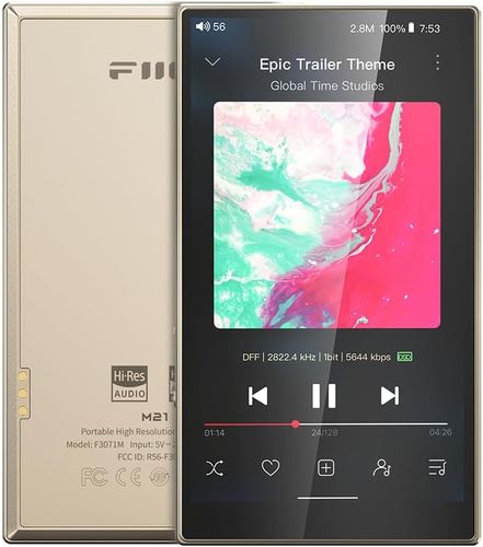 נגן מוזיקה נייד ברזולוציה גבוהה FIIO M21