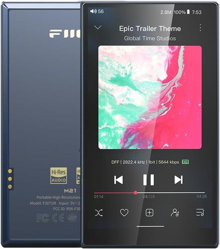 נגן מוזיקה נייד ברזולוציה גבוהה FIIO M21
