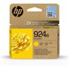 ראש דיו XL צהוב מקורי HP 924E 4K0U9NE