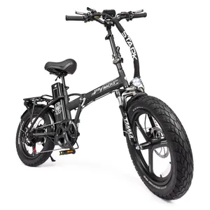 אופניים חשמליים 48V 18A דגם STARK MACH 3 PLUS - כסף שחור 