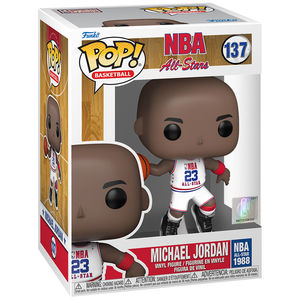בובת פופ ספורט: ה-NBA (שיקגו בולס) - מייקל ג'ורדן (אולסטאר 1988) - Funko POP! NBA: Chicago Bulls - Michael Jordan (1988 All-Star) #137
