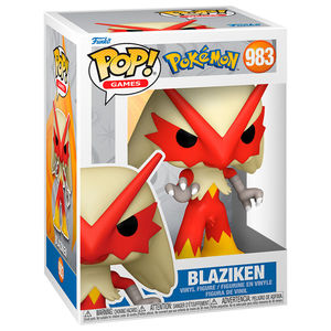 בובת פופ משחקים: פוקימון - בלייזיקן - Funko POP! Games: Pokemon - Blaziken #983