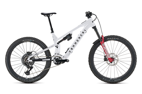 אופני אנדורו חשמליים קומנסל לבן - COMMENCAL META POWER DJI AVINOX ROCKSHOX