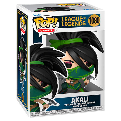 בובת פופ משחקים: ליג אוף לג'נדס - אקאלי  - Funko POP! Games: League of Legends - Akali #1080