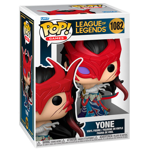 בובת פופ משחקים: ליג אוף לג'נדס - יונה - Funko POP! Games: League of Legends - Yone #1082