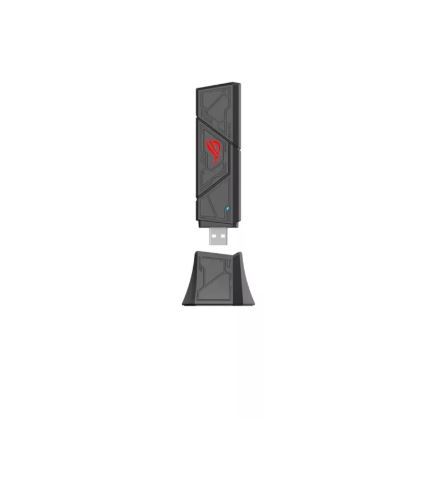 מתאם WiFi 7 ROG USB-BE92 עם תמיכה ב-6GHz ו-USB Type-A/C.