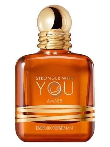 בושם לגבר ארמאני טסטר GIORGIO ARMANI STRONGER WITH YOU AMBER 100 ML E.D.P TESTER