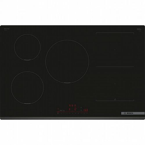 ‏כיריים אינדוקציה Bosch PVW831HC1E בוש שחור 80 ס''מ תלת פאזי עוצמתי! במלאי !!! דצמבר SALE!!!