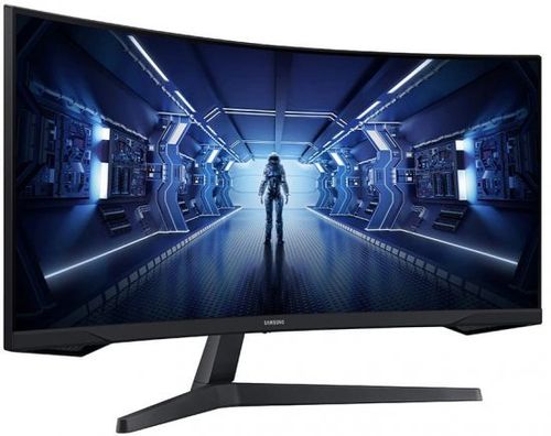 מסך מחשב ‏34 ‏אינטש Samsung C34G55TWWP SAML34550 UWQHD סמסונג