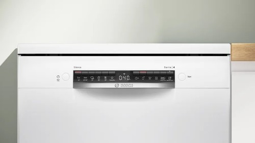 מדיח כלים עומד רחב bosch SMS4ECW28E, לבן, 60 ס