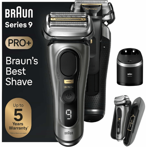מכונת גילוח עם עמדת שטיפה Braun Series 9 Pro+ 9575cc