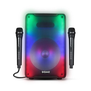 רמקול נייד "1200W 8 עם 2 מיקרופונים CLUB-108