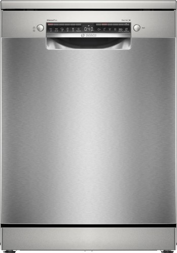 מדיח כלים עומד bosch SMS4HAI19Y דמוי נירוסטה רוחב 60 ס