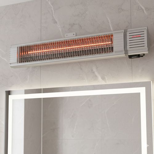 תנור חימום אמבטיה תליה עם שלט קרבון-היט תקן IP65 לעמידות במים ואבק UNIVERSE NRI-9520 NRI9520