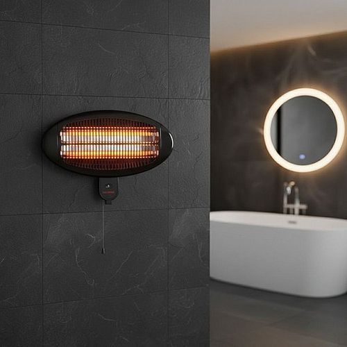 ‏תנור הלוגן/אינפרא NRI9420 מבית UNIVERSE תנור חימום אמבטיה 2000W NRI-9420 יוניברס