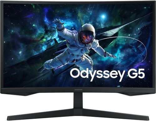 מסך מחשב ‏27 ‏אינטש Samsung Odyssey G5 G55C LS27CG552EMXUE WQHD סמסונג