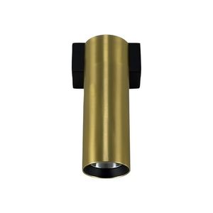 מנורת קיר מגנט שחור וזהב NIKITA 5W אור חם Nisko