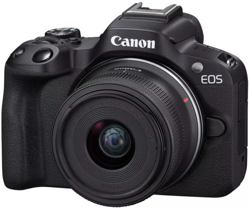 מצלמה דיגיטלית ללא מראה Canon R50 + עדשה RFS 18-45 S