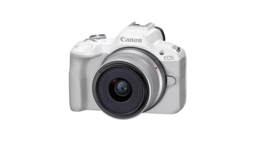 מצלמה דיגיטלית ללא מראה Canon R50 + עדשה RFS 18-45 S
