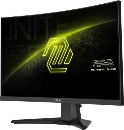 מסך מחשב גיימינג קעור ''MSI MAG 244C FHD 180Hz 23.6