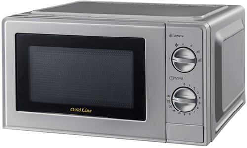 מיקרוגל מכני 20 ליטר כסוף Gold Line P70T20P-V4 