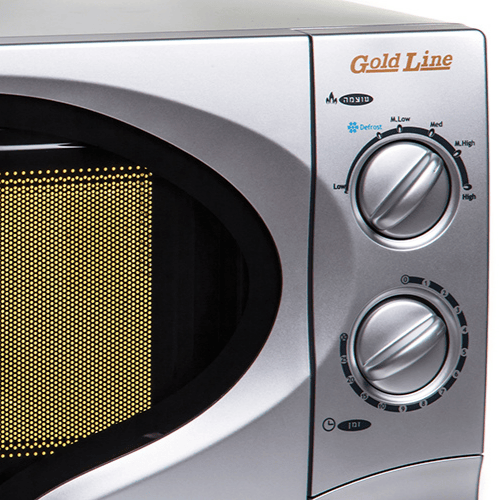 מיקרוגל מכני 25 ליטר כסוף Gold Line P90D25P-C6ברפאלי - refali.co.il