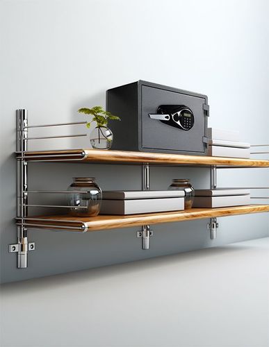 כספת דיגיטלית עם לוח מקשים חסינת אש דגם LS-digit-AF-19L גרניט Lockstone GRANIT קיבולת 26.8 ליטר 