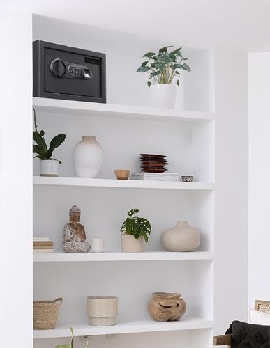 כספת דיגיטלית פתיחה באמצעות טביעת אצבע דגם LS-digit-FP-8.5L אופל Lockstone OPAL קיבולת 8.5 ליטר 