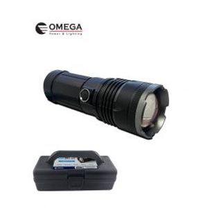 פנס נטען 4 מצבי תאורה 40W Omega