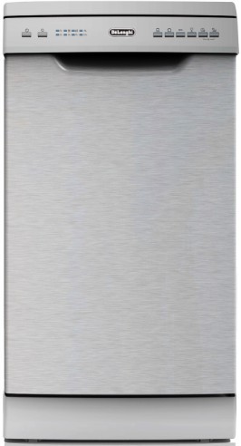 מדיח כלים צר DeLonghi דגם WMD-20S – דמוי נירוסטה, 45 ס