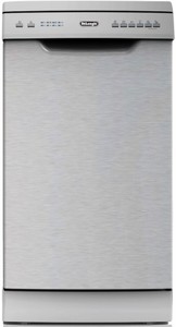 מדיח כלים צר DeLonghi דגם WMD-20S – דמוי נירוסטה, 45 ס"מ, 10 מערכות כלים