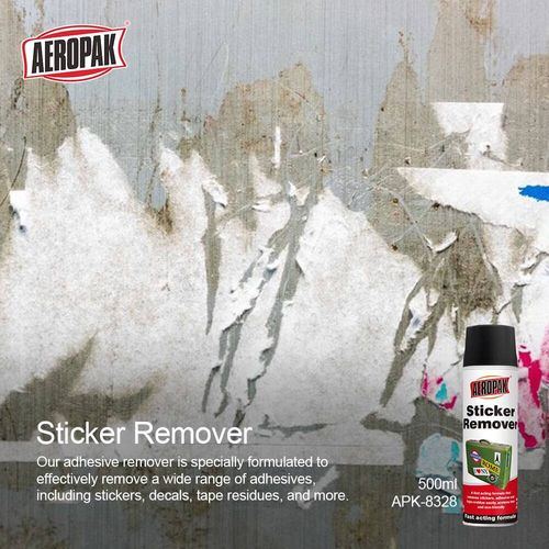 תרסיס להורדת מדבקות ספריי להסרת מדבקות 500 מ