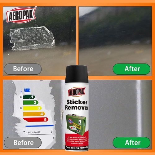 תרסיס להורדת מדבקות ספריי להסרת מדבקות 500 מ