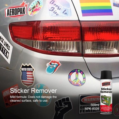 תרסיס להורדת מדבקות ספריי להסרת מדבקות 500 מ