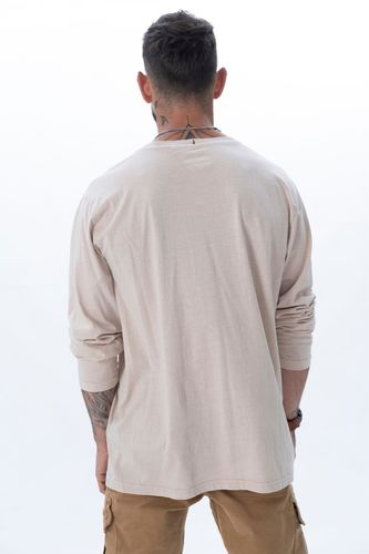 REDBACK WASHED LONG-T / Beige
