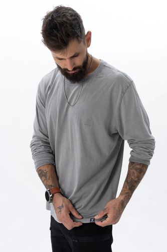 REDBACK WASHED LONG-T / Gray